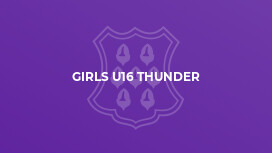 Girls U16 Thunder