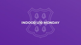 Indoor U10 Monday