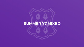 Summer Y7 Mixed