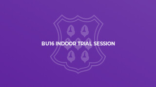 BU16 Indoor Trial Session