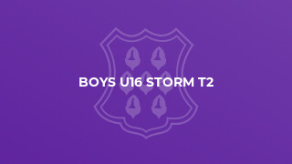 Boys U16 Storm T2