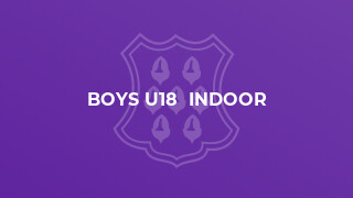 Boys U18  Indoor