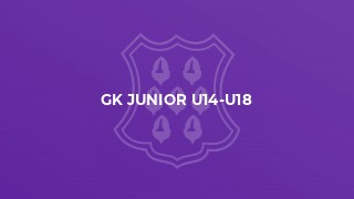 GK Junior U14-U18