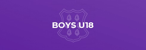 Boys U18s through to round 2 of the EH cup