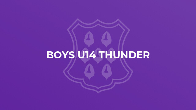 Boys U14 Thunder