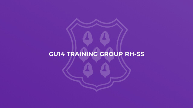 GU14 Training Group RH-SS