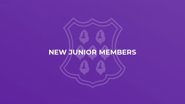 New Junior Members