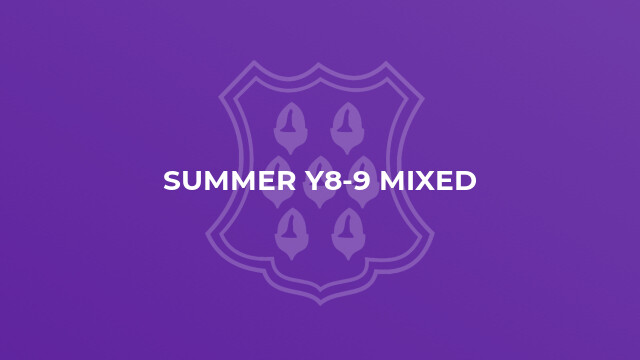 Summer Y8-9 Mixed