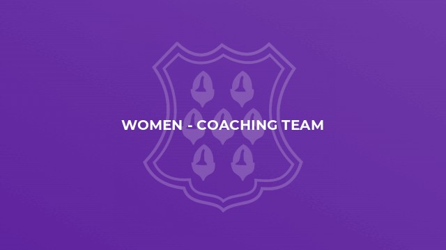 Women - Coaching Team