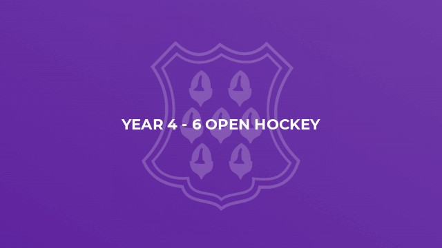 Year 4 - 6 Open Hockey