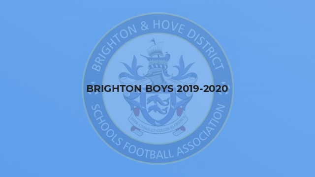 Brighton Boys 2019-2020