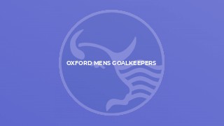 Oxford Mens Goalkeepers
