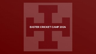 Easter Cricket Camp 2024