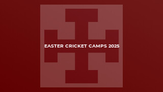 Easter Cricket Camps 2025
