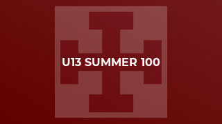U13 Summer 100