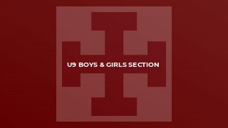 U9 Boys & Girls Section