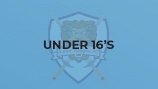 Under 16’s