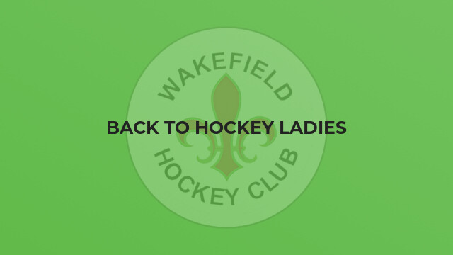Back to Hockey Ladies