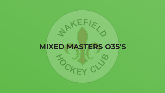 Mixed Masters O35's