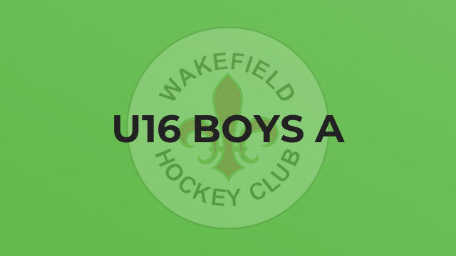 U16 Boys A