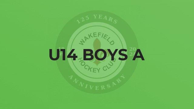 U14 Boys A