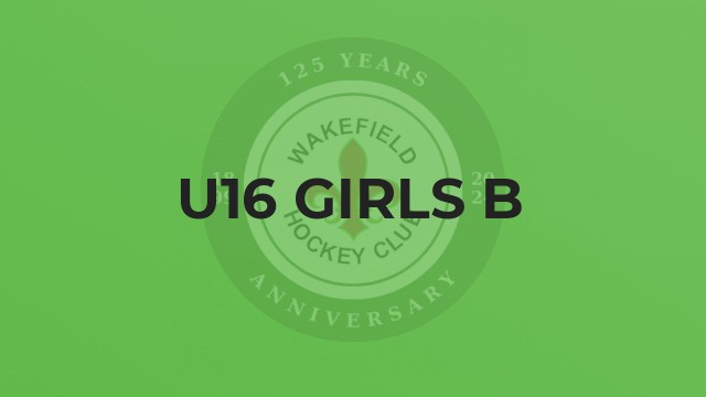 U16 Girls B