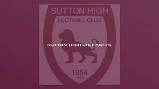 Sutton High U16 Eagles