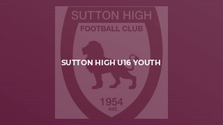 Sutton High U16 Youth