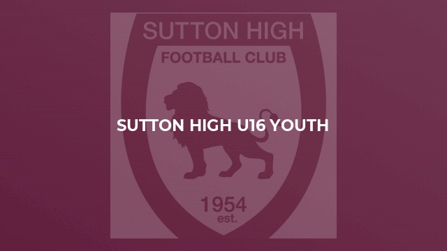 Sutton High U16 Youth