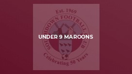 Under 9 Maroons