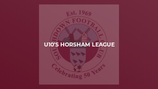 U10’s Horsham League
