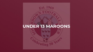 Under 13 Maroons
