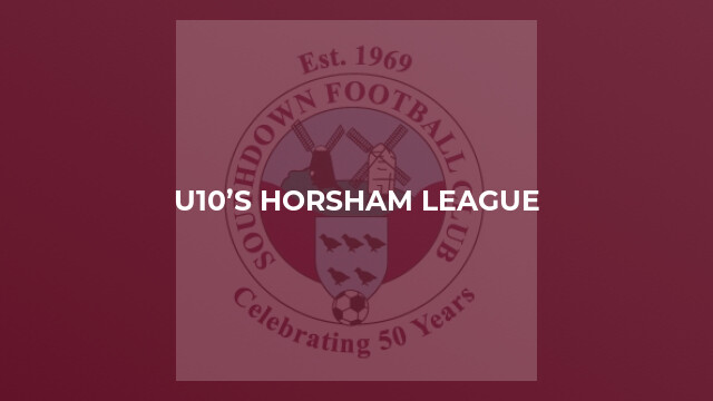 U10’s Horsham League
