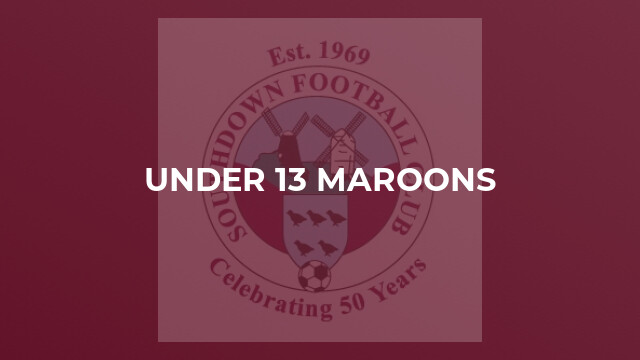 Under 13 Maroons