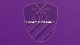 Junior Tues training