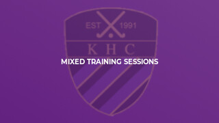 Mixed Training Sessions