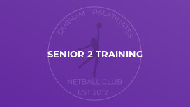 Senior 2 Training