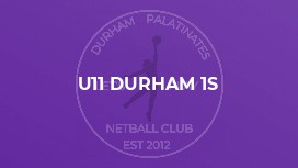 U11 Durham 1s