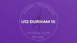 U12 Durham 1s