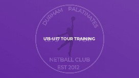 U15-U17 Tour Training