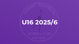U16 2025/6