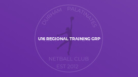 U16 Regional Training Grp