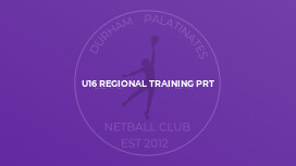 U16 Regional Training Prt