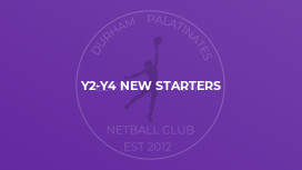 Y2-Y4 New Starters