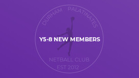 Y5-8 New Members
