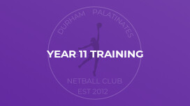 Year 11 Training