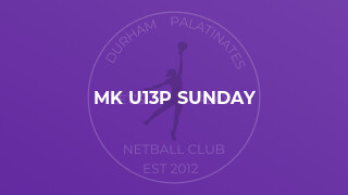MK U13P Sunday