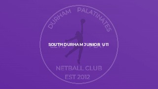 South Durham Junior  U11