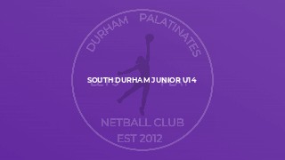 South Durham Junior U14