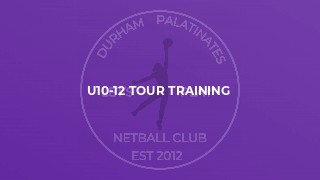 U10-12 Tour Training